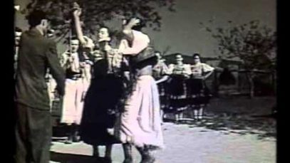 Očová – Slovenské ľudové tance 1951